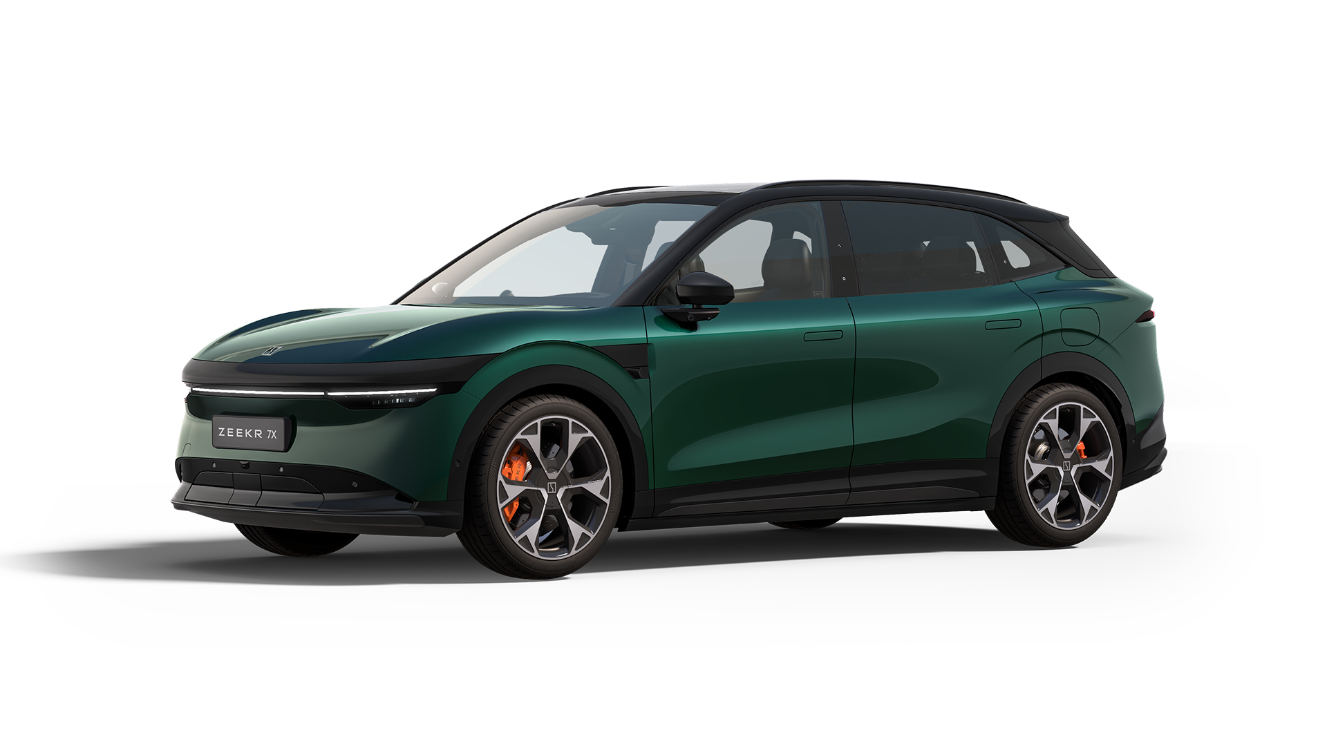 Zeekr 7X Forest Green — Außenansicht