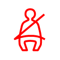 Sicherheitsgurt-Symbol