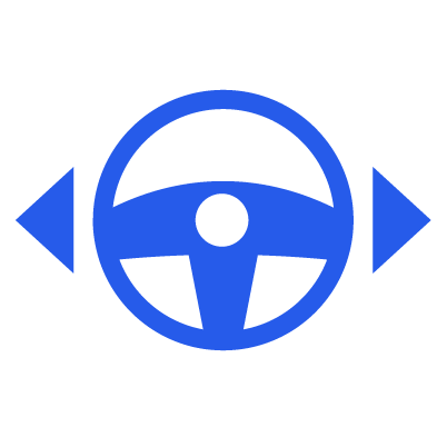 Pfeil neben dem Autobahnassistenz-Symbol