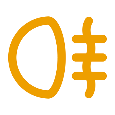 Symbol Nebelschlussleuchte