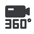 360°-Kamera-Symbol