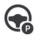 Symbol für automatisches Einparken